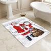 Christmas Santa Living Room Nonslip Area Rug Soft Carpet For Bedroom Game Playroom Sofa Office Home Decor Doormat Christmas Gift C9302108