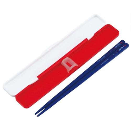 Skater 18cm Chopsticks and Chopstick Case Set, Antibacterial, for Adults, Sanrio Hello Kitty, Always by Your Side, Made in Japan, ABC3AG-A