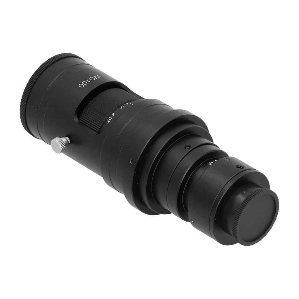200X Adjustable Continuous Zoom C Mount Optical Lens Industrial Video Microscope Lenses