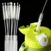 1/5/10Pcs Stainless Soft Hair Suction Glass Tube Cleaner Brushes Tools Fish Tank Straw Bottle Cleaning Brush
