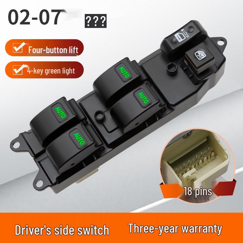 Toyota Corolla Vios Window Lifter Switch Assembly for Car Modification