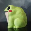 Диспенсер для туалетной бумаги Лягушка Веселый интерактивный откидной живот 3D-печать Контейнер для рулонной бумаги Коробка для салфеток Лягушка Украшение для ванной
