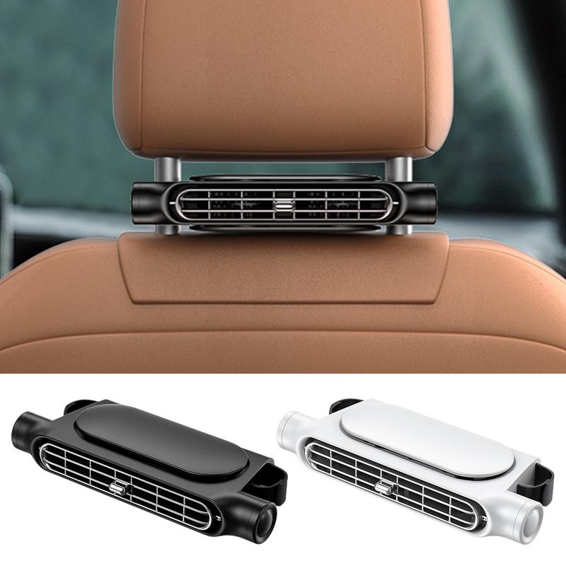 Portable Fan For Car 3 Wind Speed Car Headrest Fan Car Seat Cooling Fan Powerful Cooling Car Fans Backseat Car Fan For Most