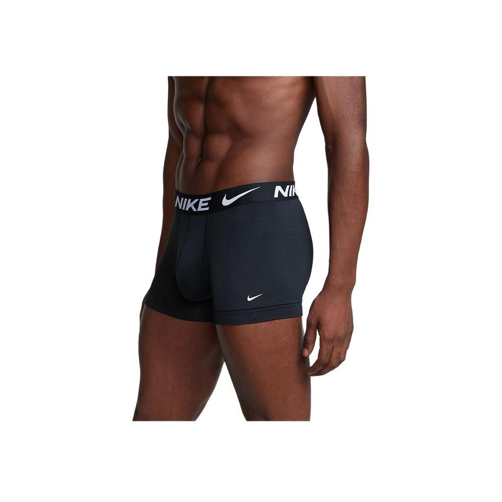 Nike Эластичные трусы-боксеры с принтом букв и логотипа, 3 пары, мужское нижнее белье KE1156-9SC