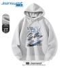 Толстовка с капюшоном унисекс Jeanswest с принтом масляной живописи
