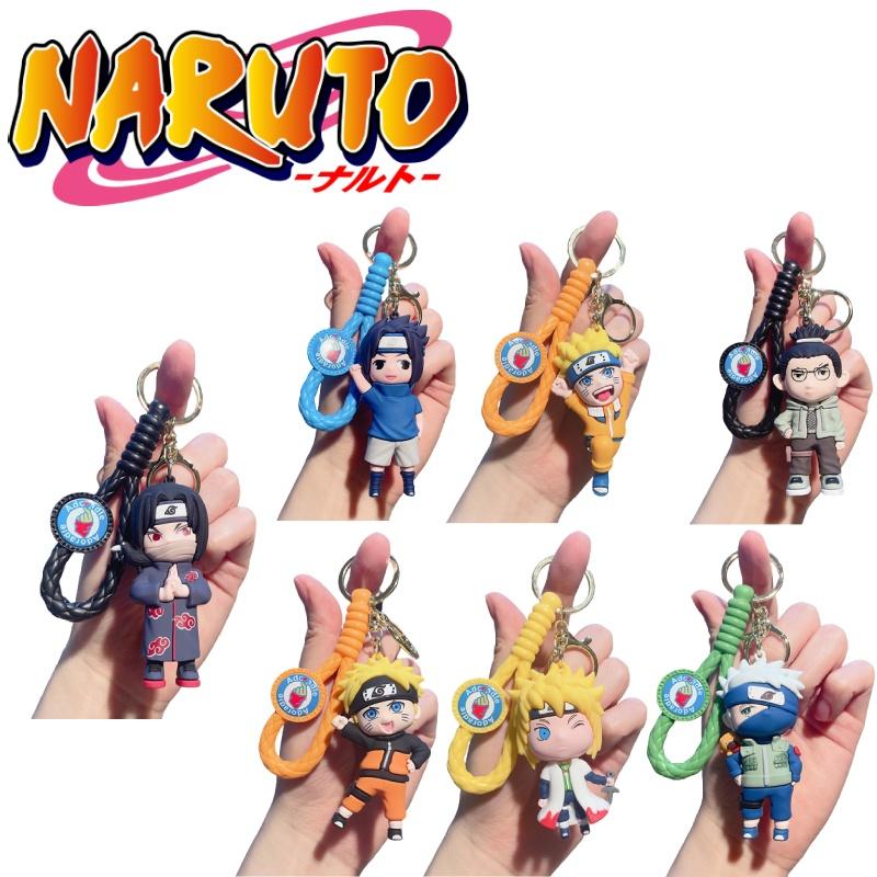 Индивидуальная упаковка Милый Наруто ПВХ Брелок Кукла Подвеска Брелок для ключей автомобиля Оптовая торговля