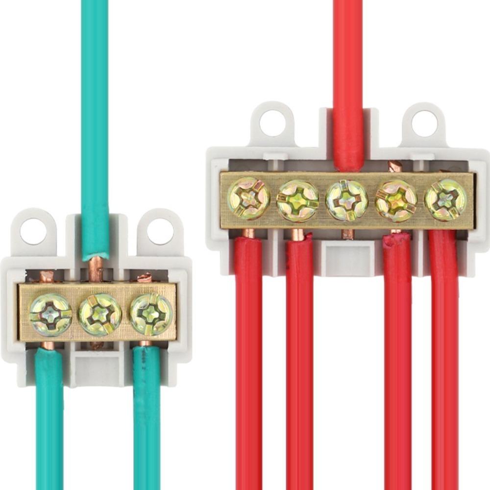 Block Quick Wire Connector Terminal T-type Wiring Terminal Block High Power Branch Terminal