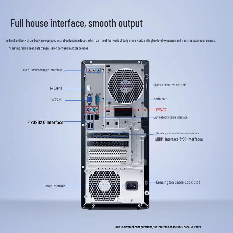 Lenovo Бизнес-настольный ПК Yangtian T4900K (Китайская версия)