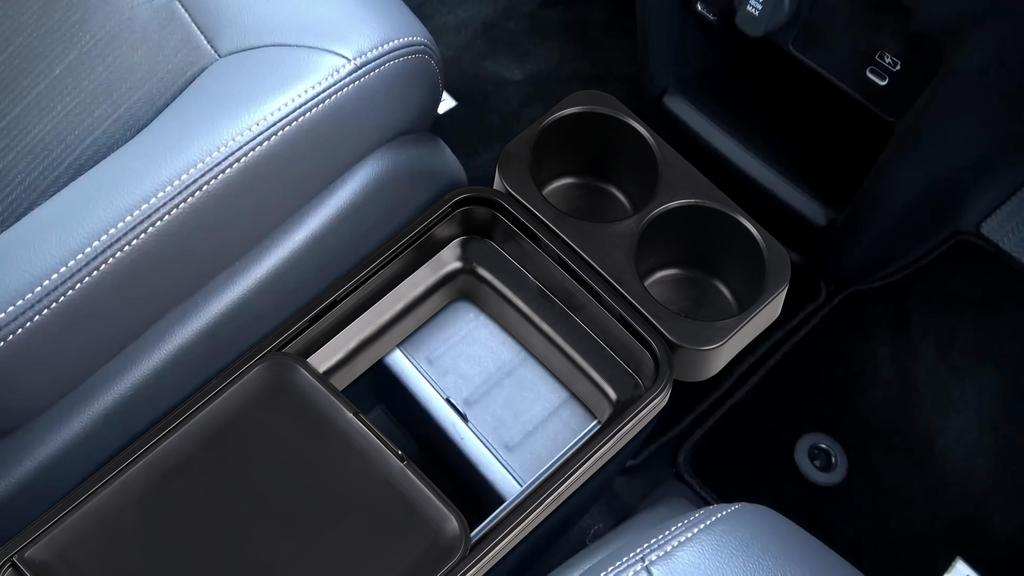 Original Console Box Cover for the New Honda Step WGN Featuring a Drink Sliding Cup and Privacy Compatible with Honda Step WGN Spada 2022 Interior