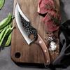 6-дюймовый кованый нож для мясника, нож для обвалки, нож шеф-повара, нож для мяса из нержавеющей стали, кухонный нож