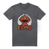 Sesame Street Unisex Adult Elmo Name T-Shirt