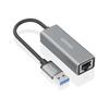 Network Cable - AISENS - A106-0897 - USB 3.0 To Gigabit Ethernet - 15 Cm - Grey