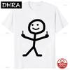Middle Finger Funny Frenzy Print Unisexs Soft Tshirt Casual Fashion Harajuku Street Cute Trendy Style Comfortable Unisex Clothing