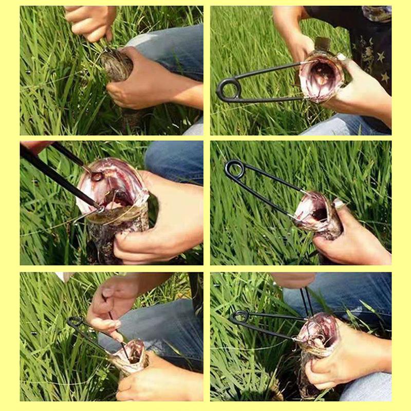 2 шт./набор открывалка для рта рыбы + расширитель челюстей карп форель окунь фиксатор крючок удалить снасти