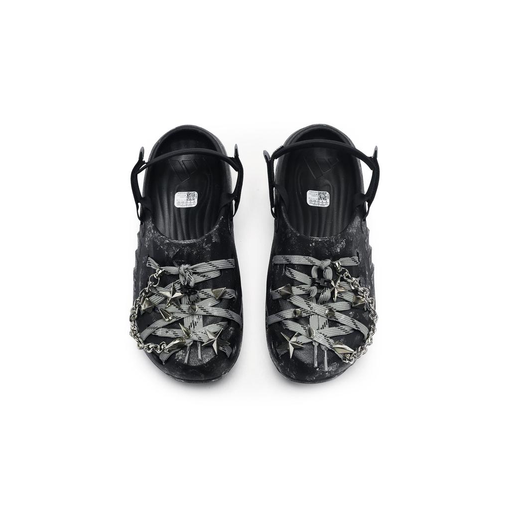 adidas MAXXCLOG 811 Производство, Thorn Wild, Специальная коробка для обуви Клоги Унисекс Черный Серый Серебристый JH9847(Team80-S-BOX)