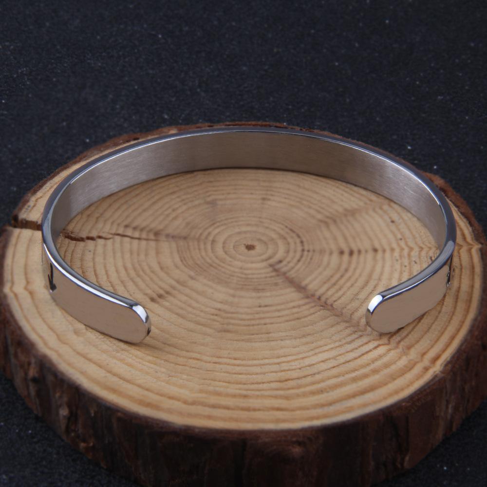 Браслет-манжета из нержавеющей стали с рунами викингов из меди, норвежские украшения, крепкий старинный древний амулет, талисман для мужчин и женщин