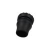 2pcs Black Crutch Cane Bottom Pads Anti-Skid Trekking Pole Bottom Cover  Hiking