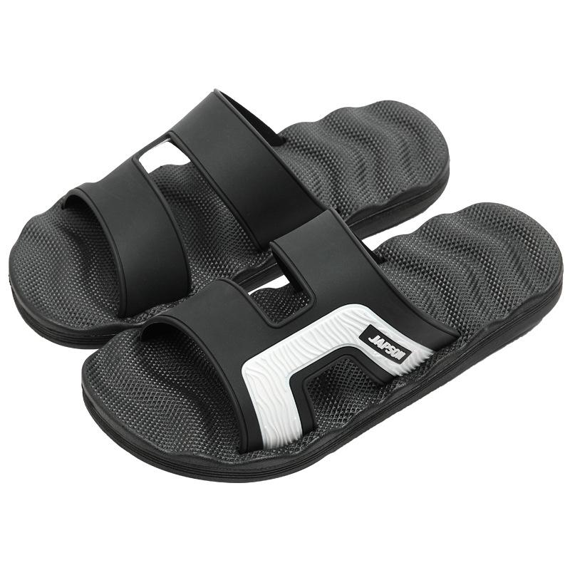 Летние мужские тапочки - противоскользящие дышащие и быстросохнущие большие повседневные сандалии
