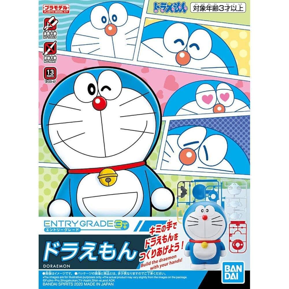 БАНДАЙСКИЕ ДУХИ (Бандайские духи) Базовый уровень Doraemon Пластиковая модель с цветовой кодировкой BAS5060272