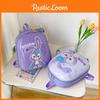 Cartoon Hard Stellalou Shell Backpack Embossed Design Large  Capacity Waterproof