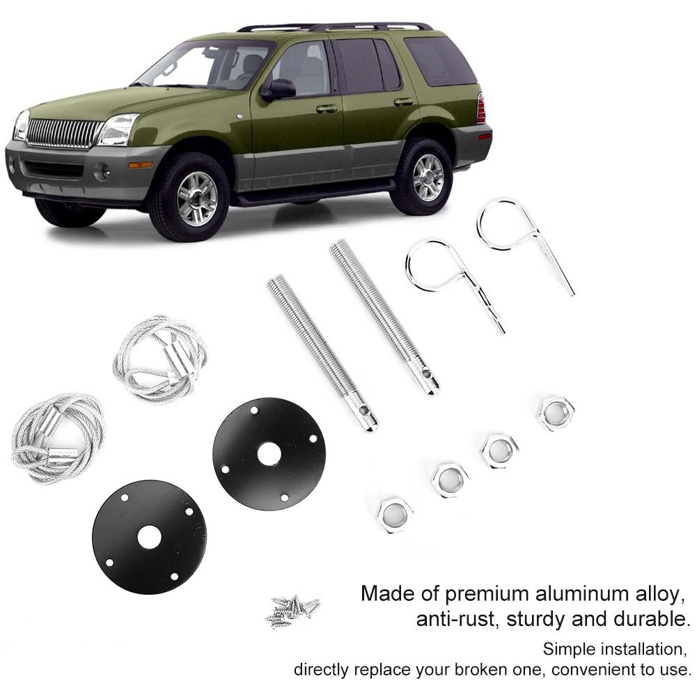 Универсальный гоночный спортивный комплект фиксаторов капота в стиле шпильки