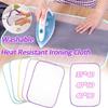 2 шт. Чехлы для гладильной доски Гладильная ткань Защита одежды Утюг для одежды Термостойкая Защитная изоляционная подкладка для глажки