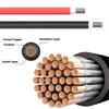 Провод для солнечных панелей диаметром 4 мм² 12AWG Кабель для фотоэлектрической системы Фотоэлектрическая система