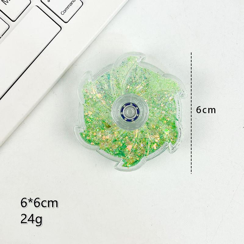 Fidget Spinner For Stress Relief - Petal Spinning Gyro Desk Toy For Adults & Kids, Portable Adhd Anxiety Relief Gift