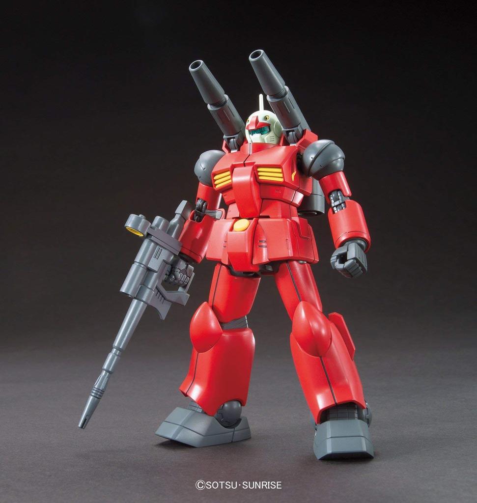 BANDAI SPIRITS Пластиковая модель мобильного костюма Гандам Ганканнон HGUC 190 RX-77-2 1/144 с цветовой кодировкой