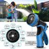 100FT High Pressure 4X Stronger Garden Water Hose Deluxe Heavy Duty Water Pipes Flexible Expandable Garden Sprayer Car Wash