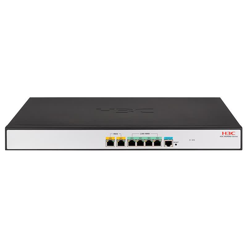 H3C MSR860-6EI-XS Gigabit Enterprise Gateway Router (CN version)