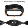 Браслет для Mi Band 6 5 4 3 спортивный ремешок для часов силиконовый ремешок аксессуары для браслета