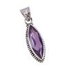 Natural Alexandrite Gemstone 925 Solid Sterling Silver Gift Pendant 1.25" C5z68