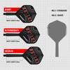 TARGET Darts Stephen Bunting KFLEX Система оперений и хвостовиков 2 KFLEX Оперение Короткое и Среднее & Нет. (стандарт) Набор «Все в одном» из 3 штук (19мм), В сверло (26мм),