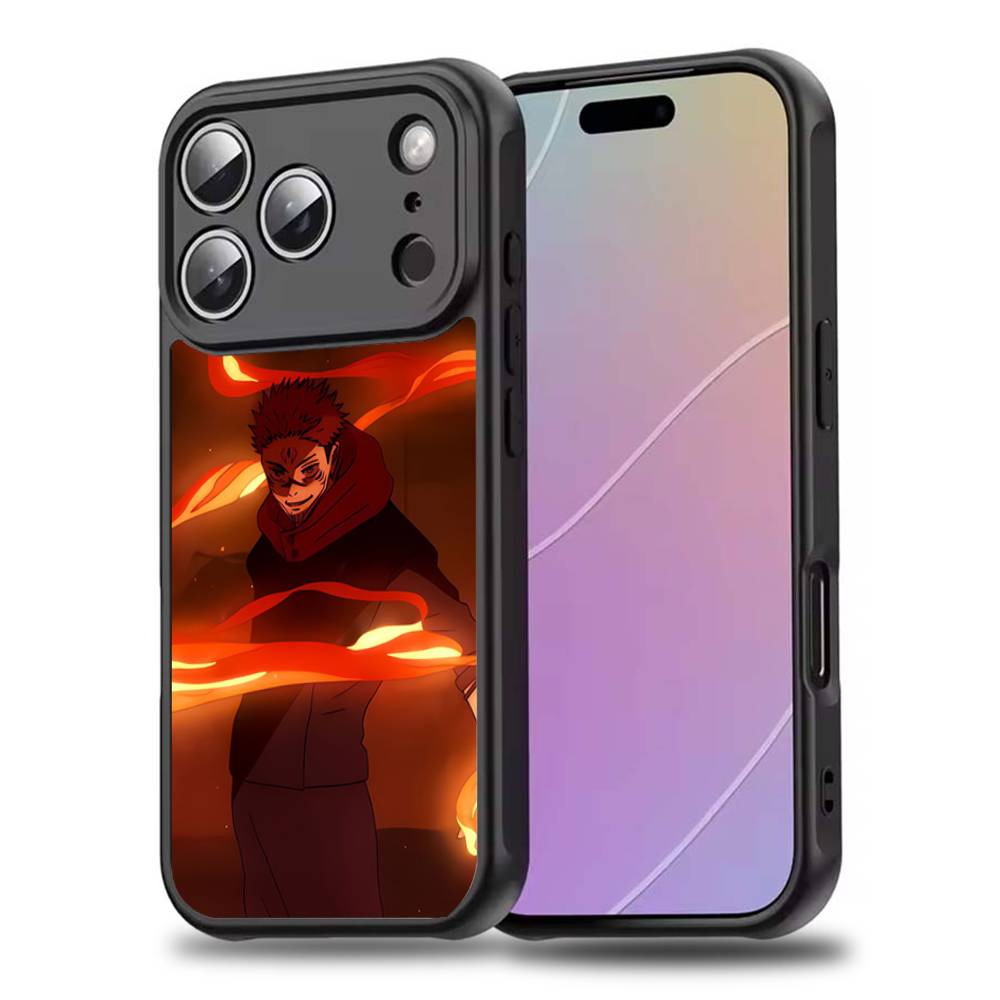Ryomen S-Sukuna Anime Phone Case For iPhone 17,16,15,14,13,12,11,Pro,Max,Plus,Mini,SE4,E Magnetic Magsafe Wireless Charging