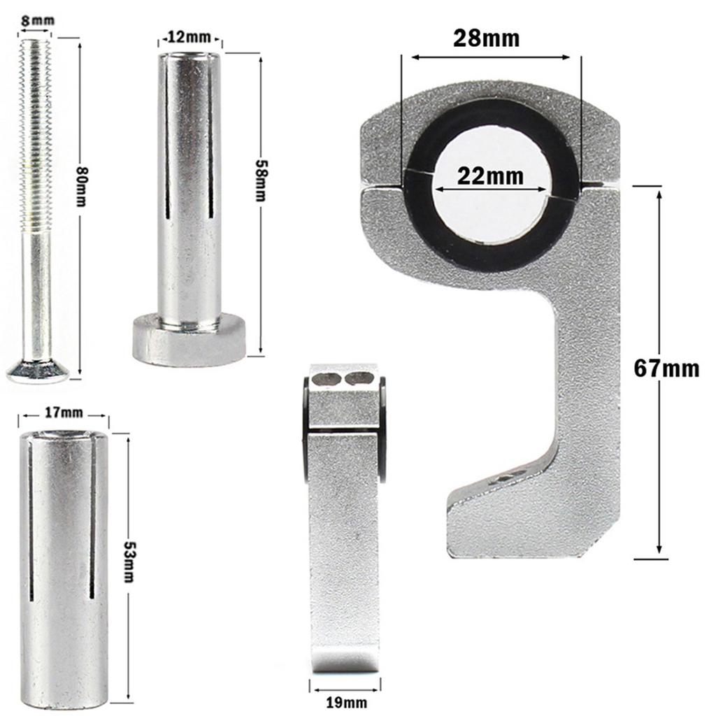 Защита для внедорожного мотоцикла, защита для руля, защита для цевья, аксессуары для модификации, включая алюминиевую защиту для лука