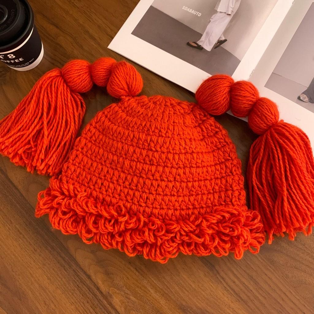 Warm And Cute Long Braided Knit Hat For Women In Beautiful Colors For Winter Comfort