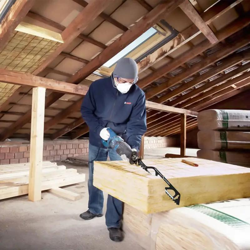 Возвратно-поступательное движение пилы для сноса кирпичной кладки сабля из карбида сплава твердый рез кирпича дерева блока ПВХ труба пористого бетона зубья с наконечниками