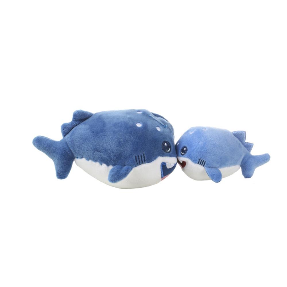 Simulation Sea Animal Plush Toy Kiss Models Pull String Plush Dolphin Shark Doll  Birthday Gift