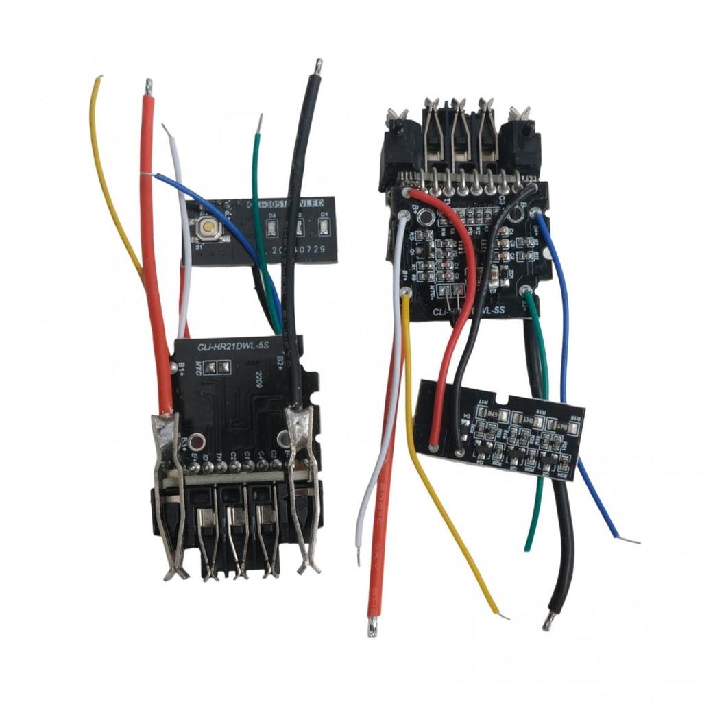 Плата защиты аккумулятора DCB200 для инструментов Dewalt 2 шт. материал ABS