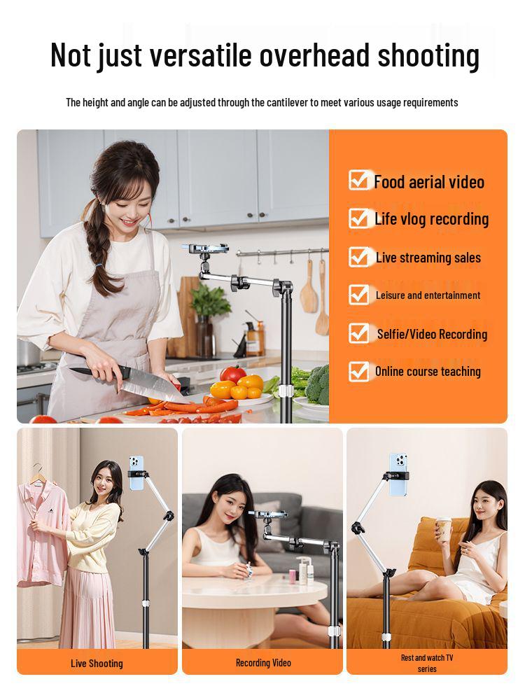 Напольная многофункциональная фотостойка для мобильного и настольного использования