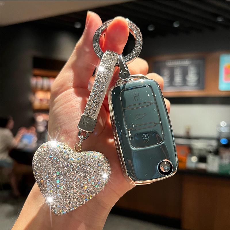 Чехол для ключа Volkswagen для Lavida, Sagitar, Tayron X, Golf, Lamando, Passat, Magotan, Tiguan L