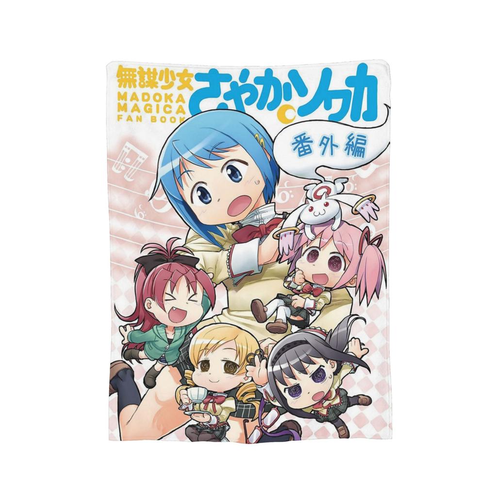 Кюбей Puella Magi Madoka Magica Милый Коралловый флис Плюшевый Плед Аниме Одеяло для кровати Спальни Ультрамягкое Покрывало,