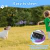 3Pcs Pet Dog Chew Toys Natural TPR Rubber Teeth Cleaning Grinding Non Toxic Toys 3 Shapes for Small Dog Chewing and Training