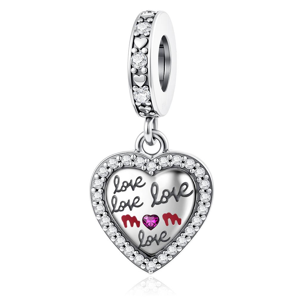 Новый Медный Подвеска-шарм Принц-лягушонок Счастливый Друг Сестра Мама Питомец Любовь Бусина Подходит для Оригинального Браслета Ювелирные Изделия Торт Подарок