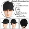 Fashionable Curly Hair Hip-hop Baseball Cap Wig Synthetic Fiber Wig Integrated with Sunshade and Fashionable Wig Accessories