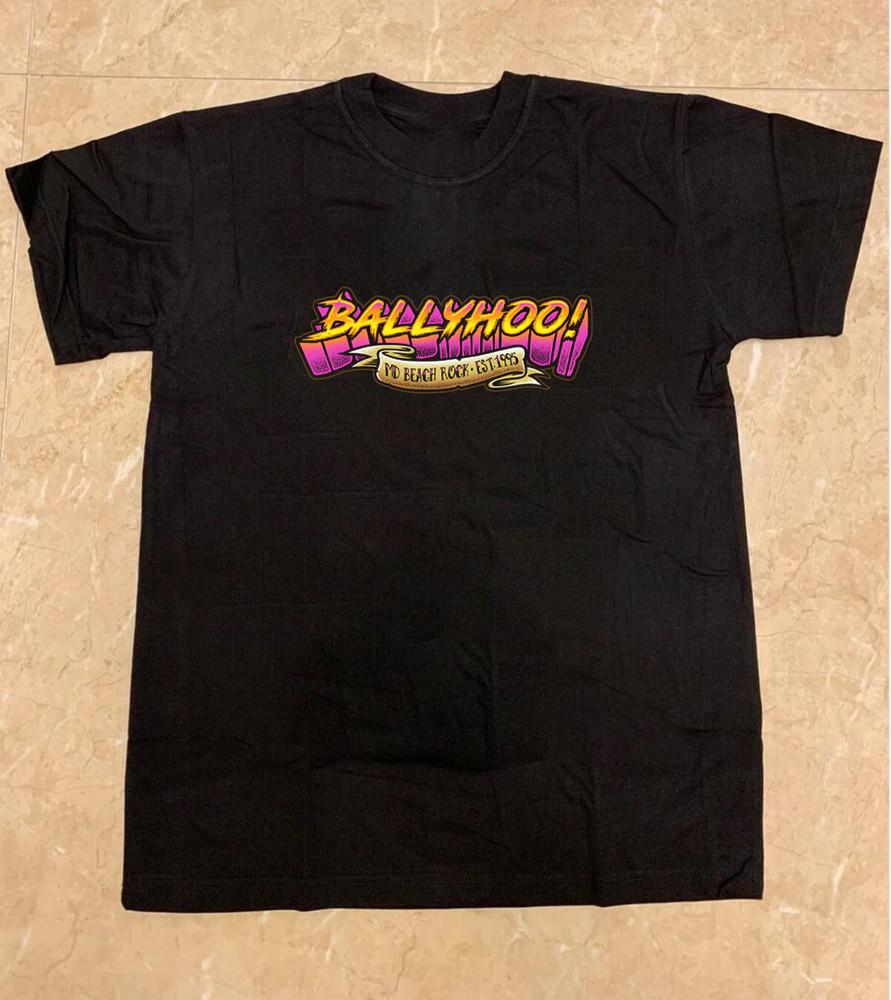 Ballyhoo Band LOGO Black Cotton SHirt Full size S5XL CL82 Unisex T-Shirt