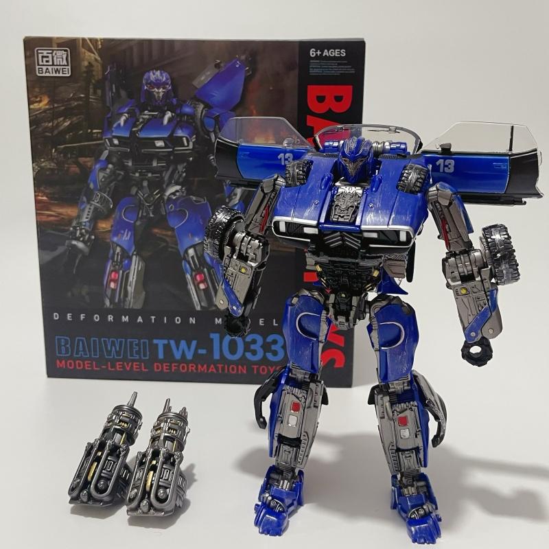 BAIWEI Новая TW1033 Аниме Трансформирующаяся Игрушка Дропкик КО SS46 OVERSIZE Крутая Фигурка Действия Робот Модель Машины Коллекция TW-1033B