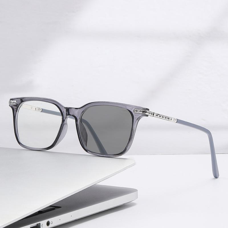 Color-changing Nearsighted Glasses Fashionable And Versatile Popular Online Anti-blue Light Glasses Retro Frame Myopia Glass6160