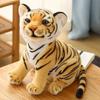Simulation Baby Tiger Plush Toy Cute Stuffed Soft Wild Animal Forest Tiger Pillow Dolls Room Decro For Kids Boys Birthday Gift